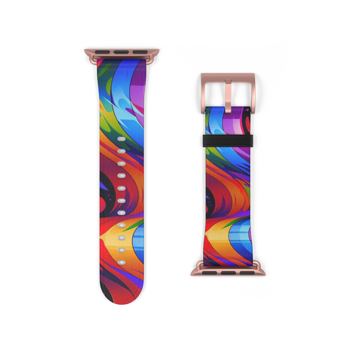 Colorful Rainbow Apple Watch Band