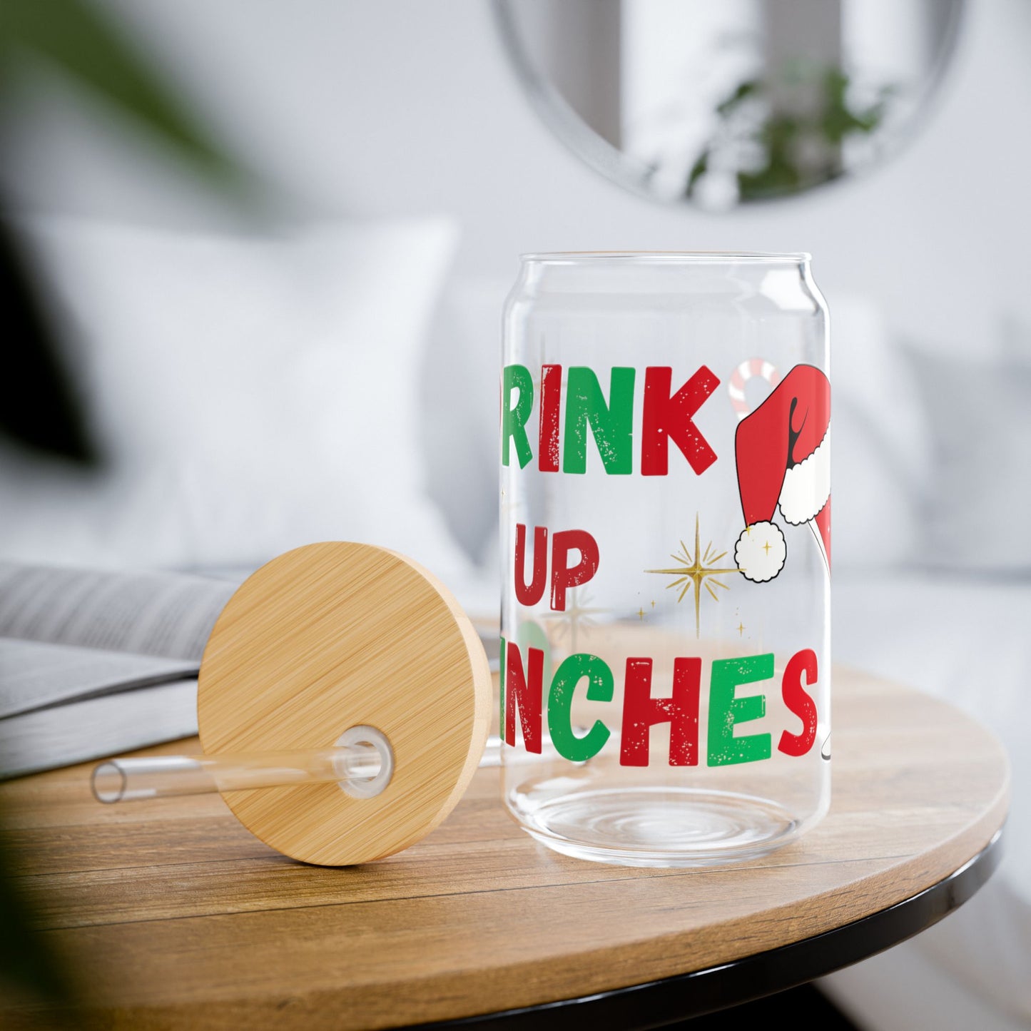 Drink Up Grinches Glass