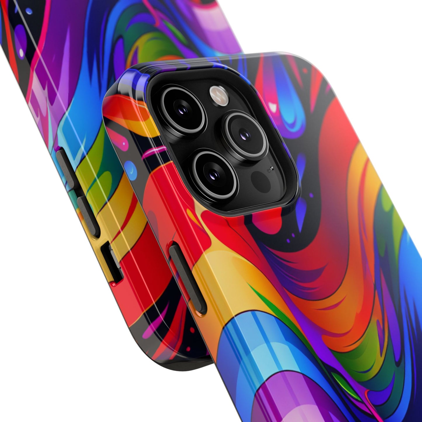 Rainbow Impact-Resistant Phone Case