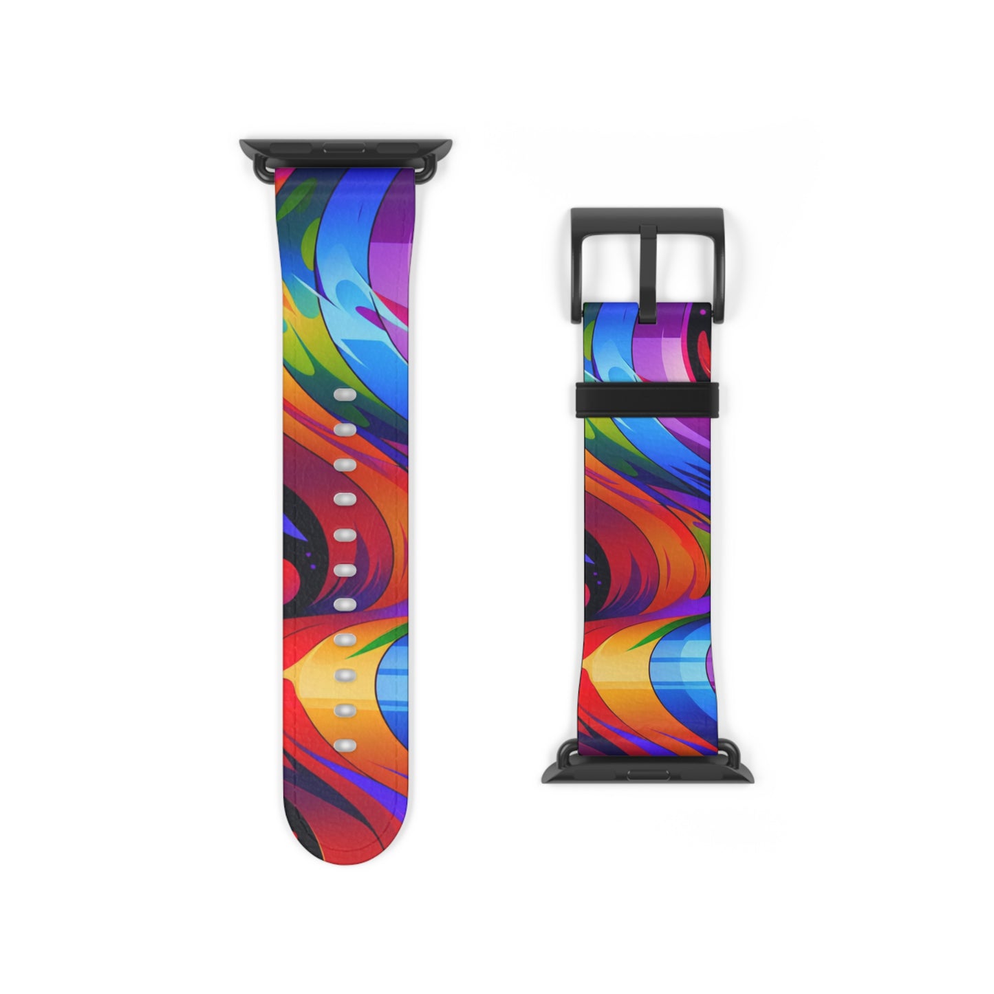 Colorful Rainbow Apple Watch Band