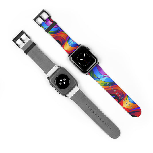 Colorful Rainbow Apple Watch Band