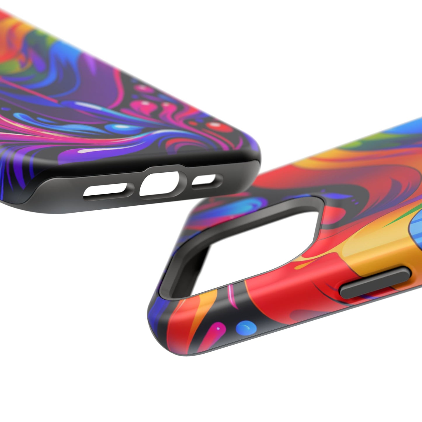 Rainbow Impact-Resistant Phone Case