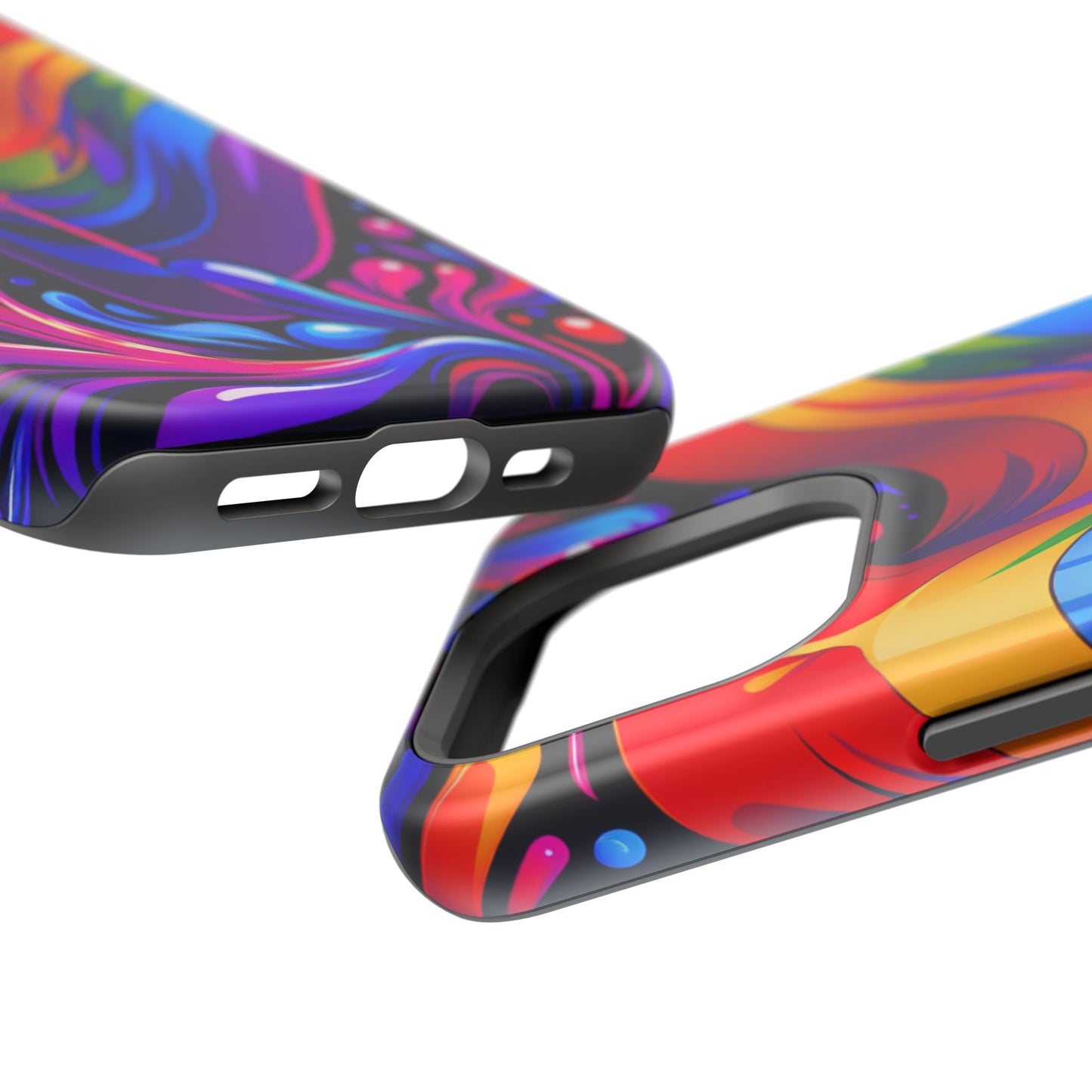 Rainbow Impact-Resistant Phone Case