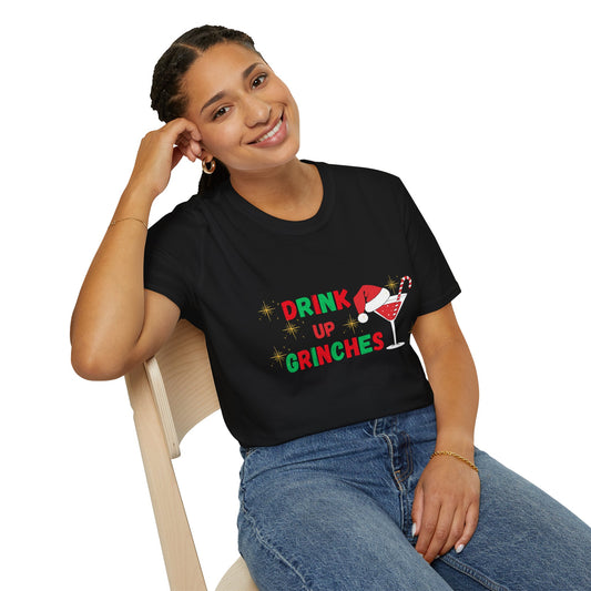 Drink Up Grinches Unisex T-Shirt