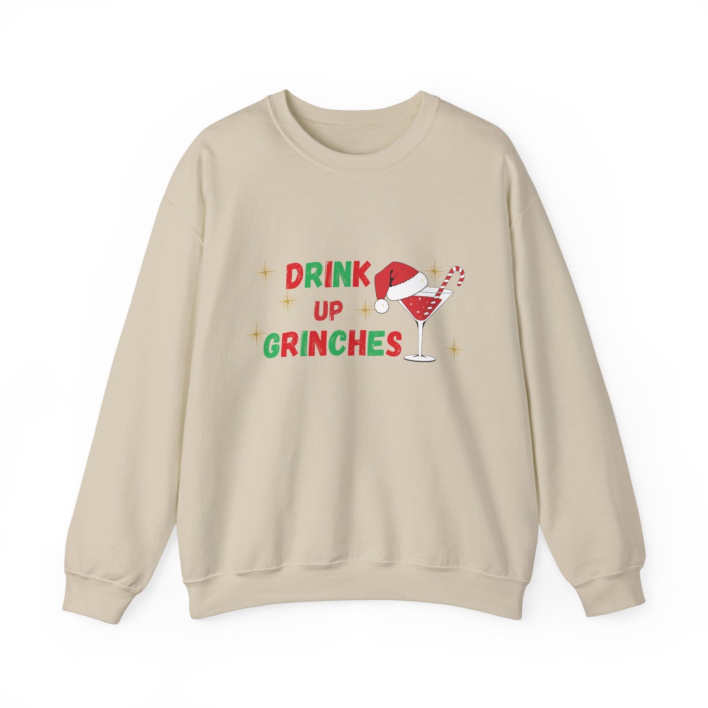 Drink Up Grinches Unisex Crewneck Sweatshirt