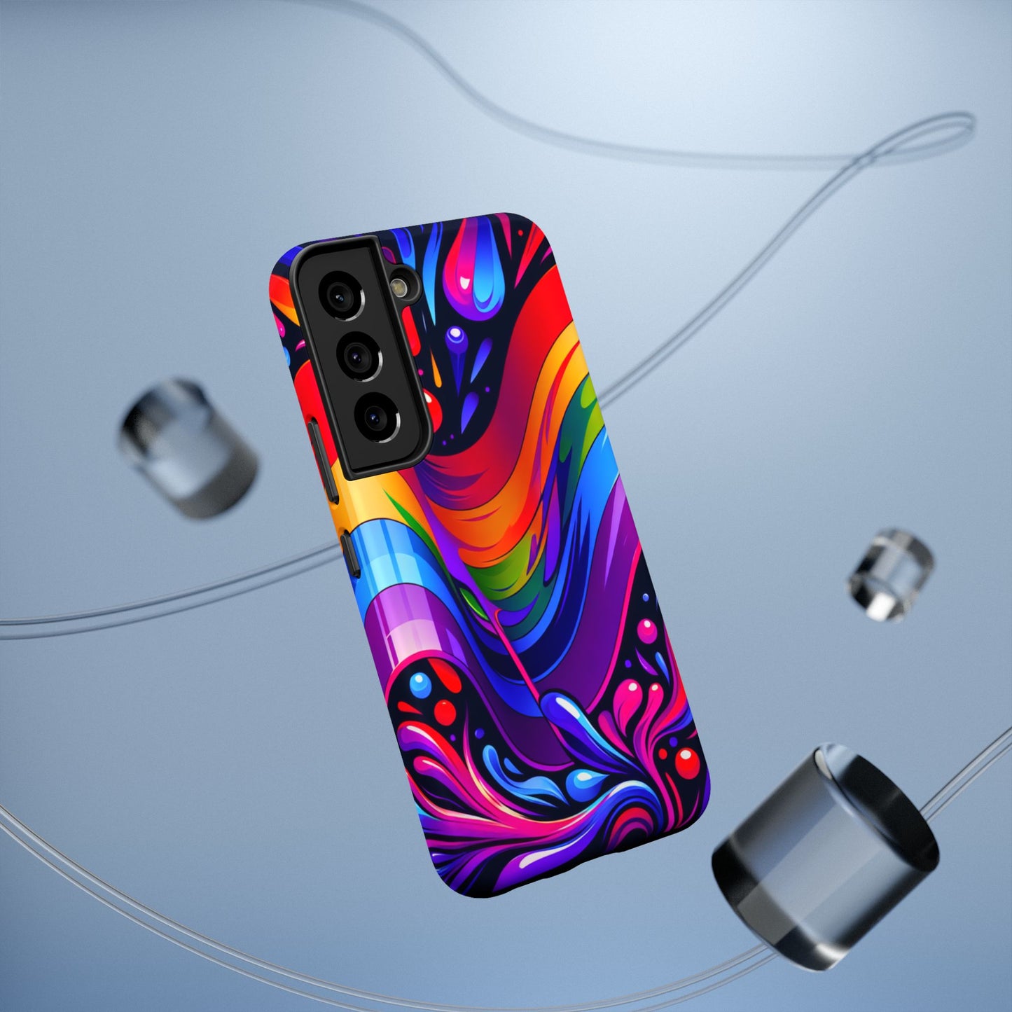 Rainbow Impact-Resistant Phone Case