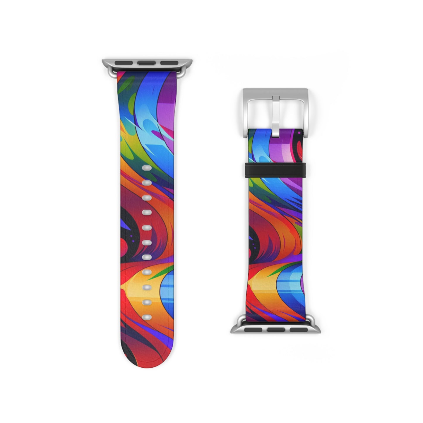 Colorful Rainbow Apple Watch Band