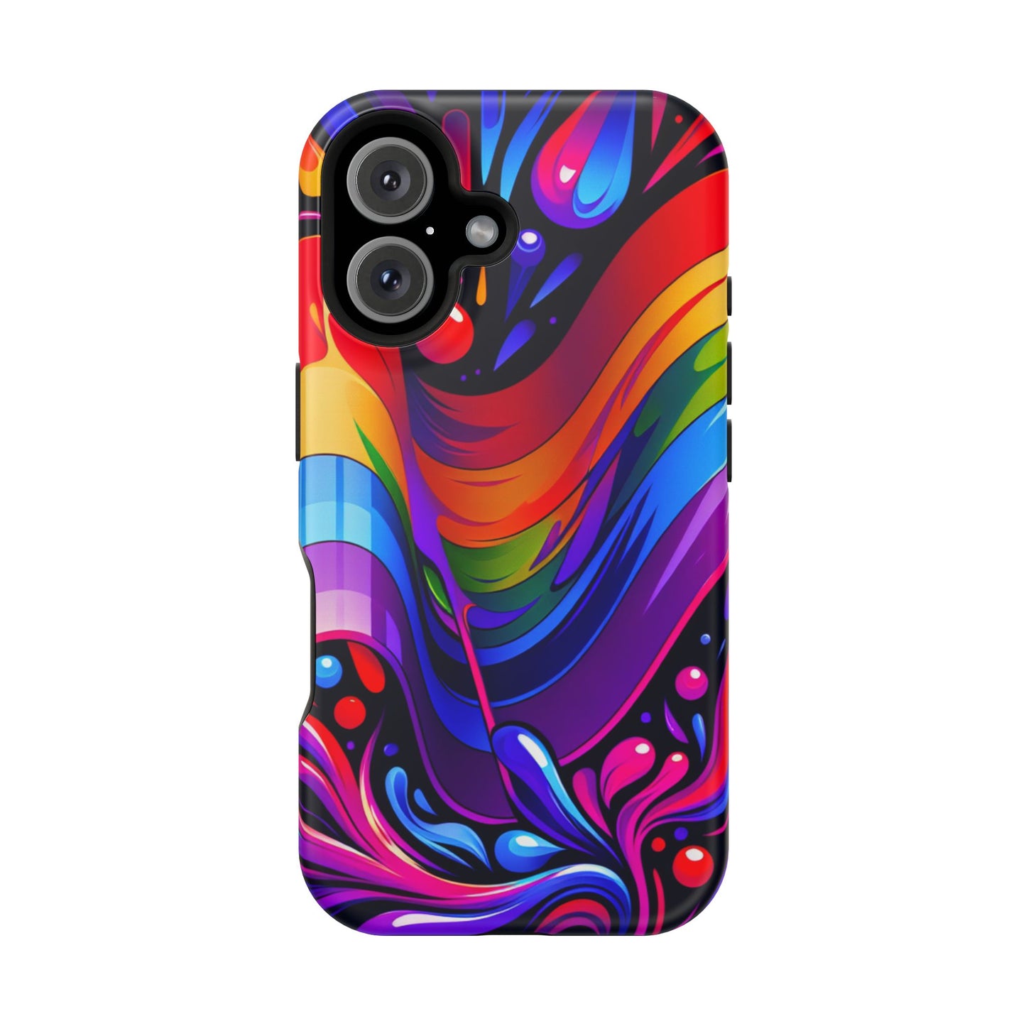 Rainbow Impact-Resistant Phone Case