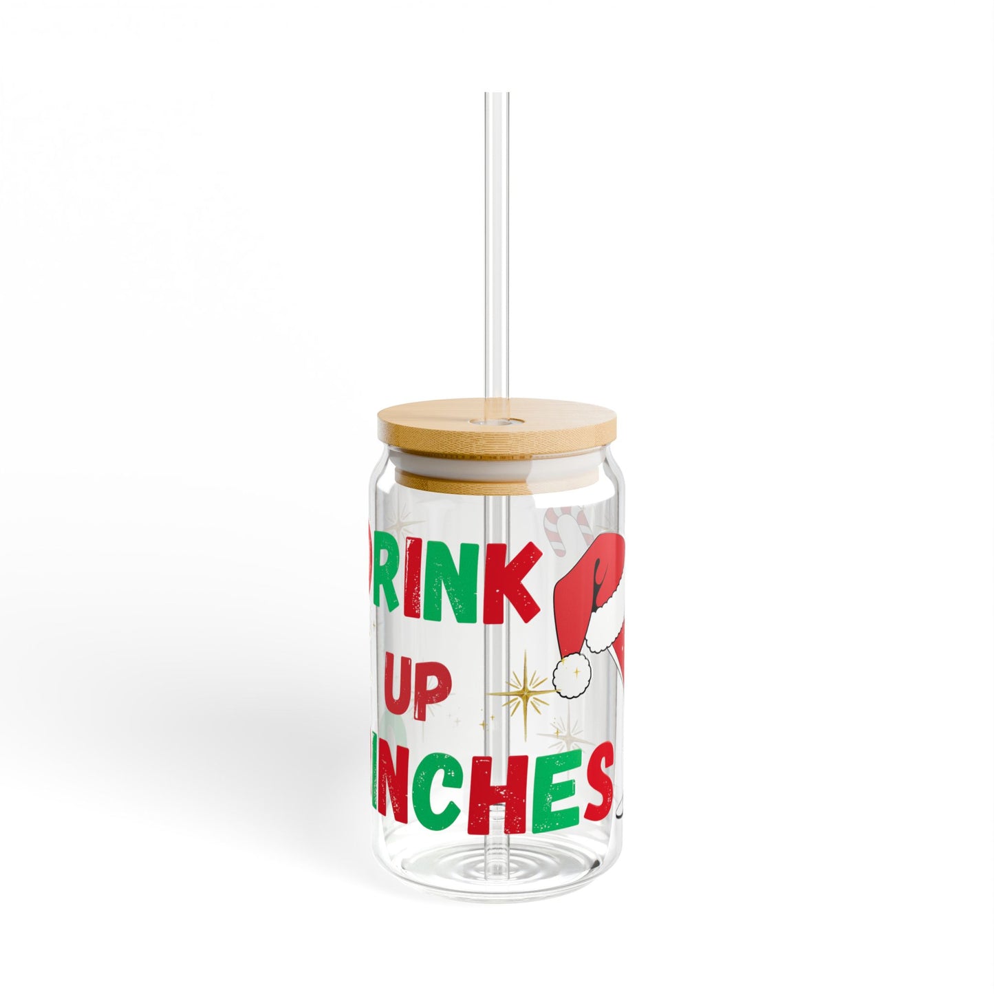 Drink Up Grinches Glass