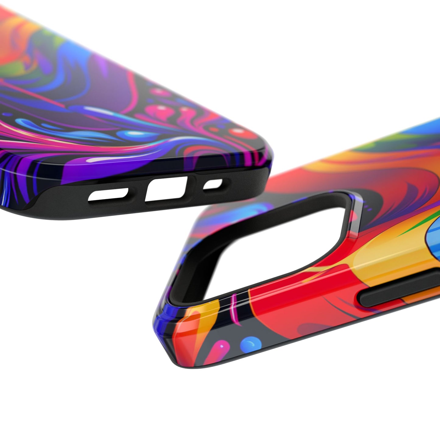 Rainbow Impact-Resistant Phone Case