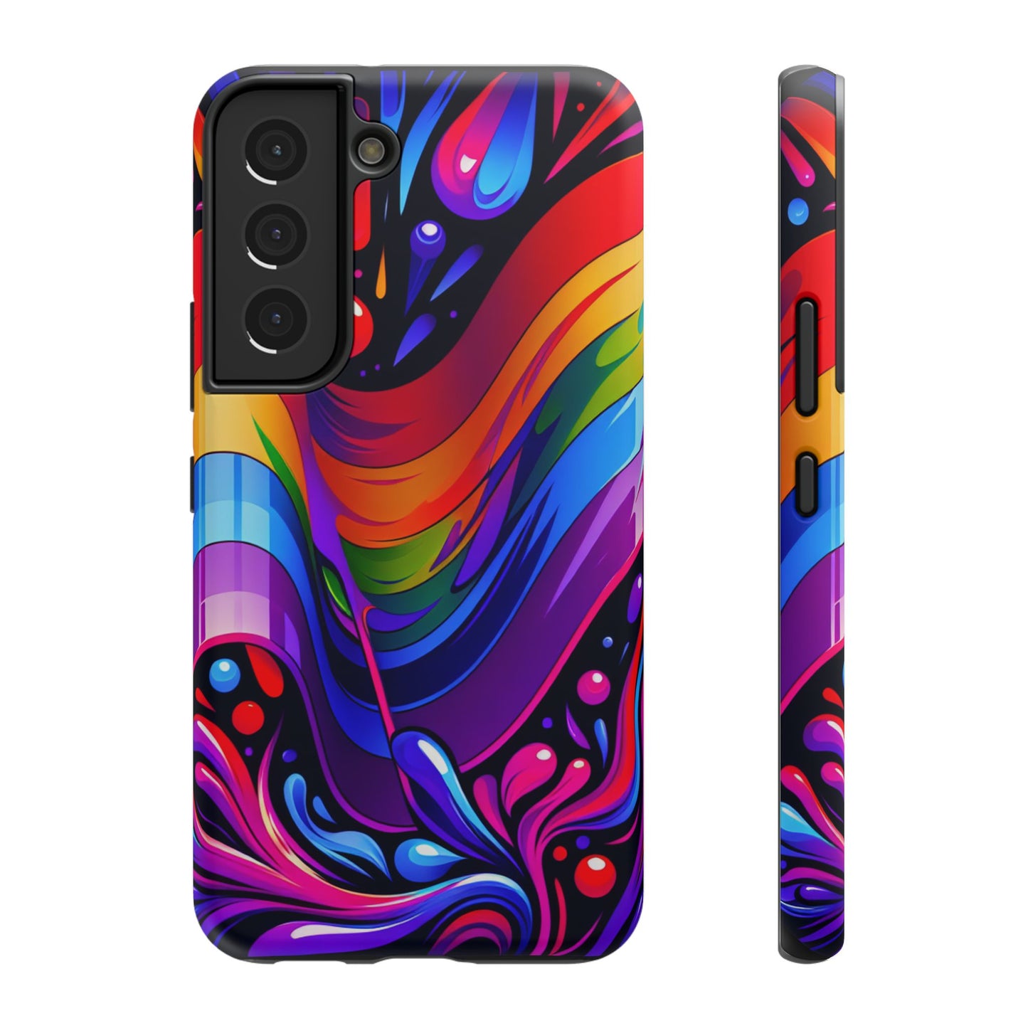 Rainbow Impact-Resistant Phone Case