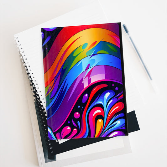 Rainbow Colorful Journal - Blank