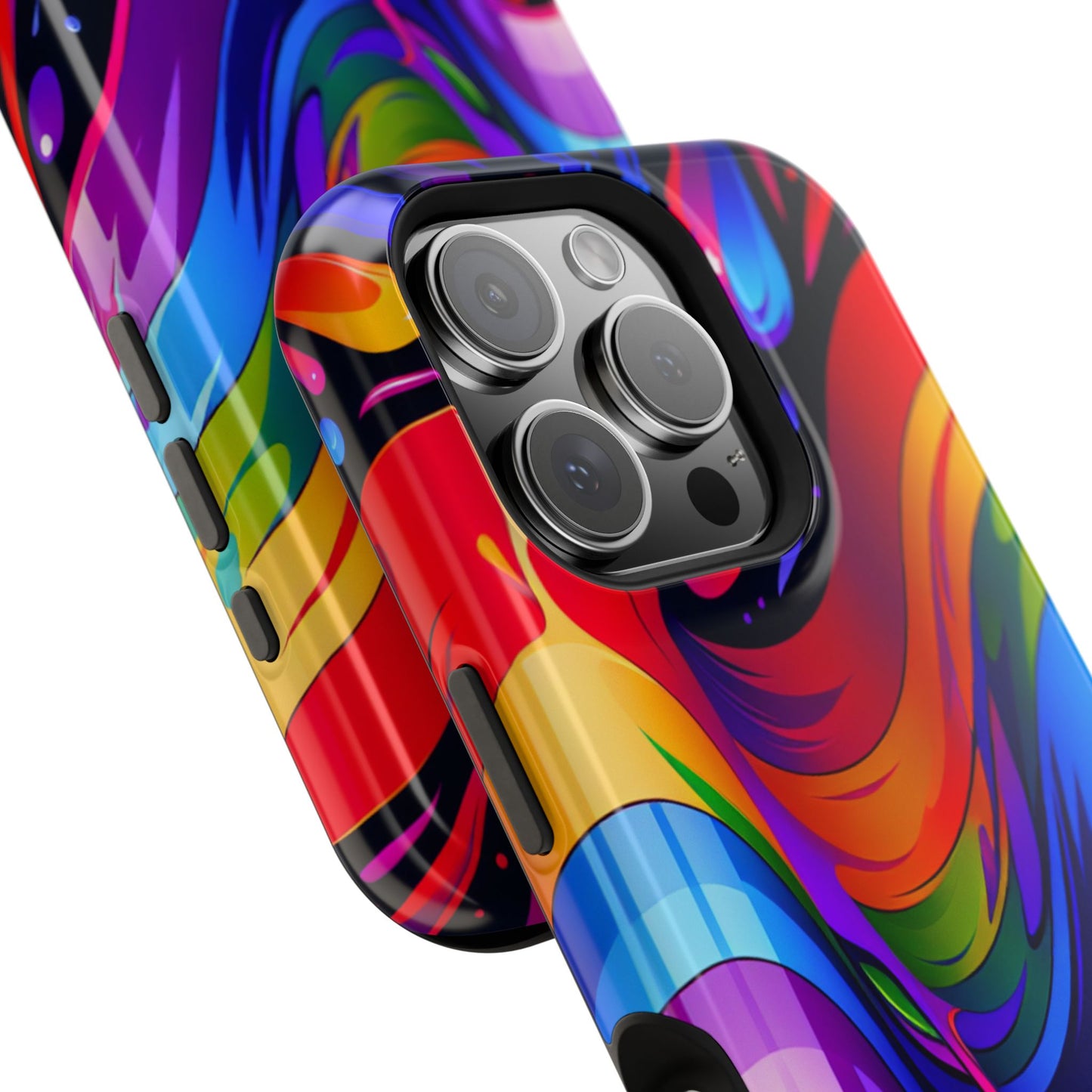 Rainbow Impact-Resistant Phone Case