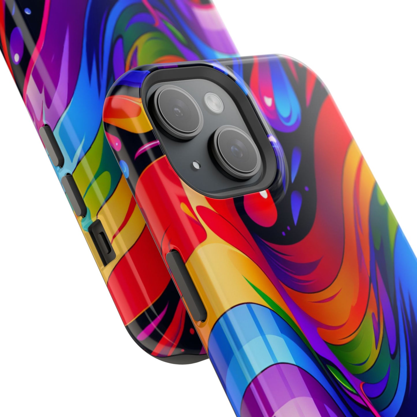 Rainbow Impact-Resistant Phone Case