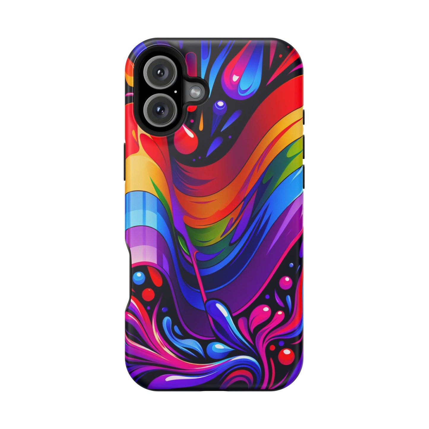 Rainbow Impact-Resistant Phone Case