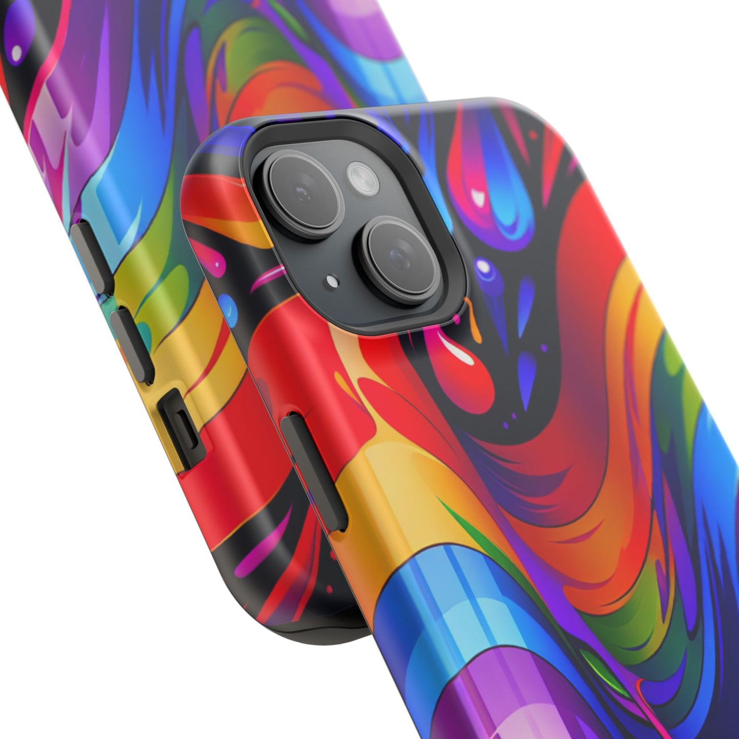 Rainbow Impact-Resistant Phone Case