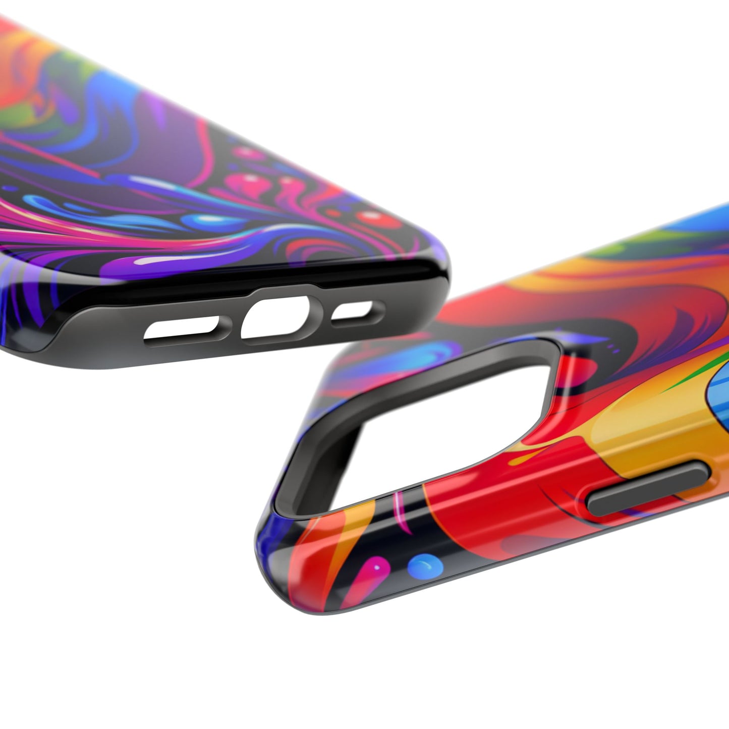 Rainbow Impact-Resistant Phone Case