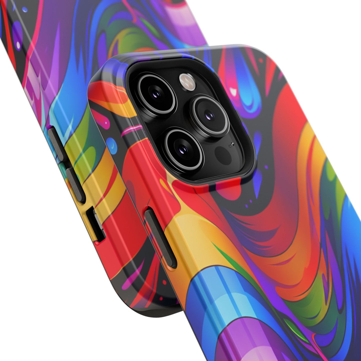 Rainbow Impact-Resistant Phone Case