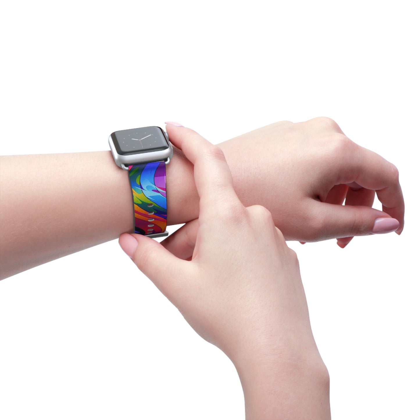 Colorful Rainbow Apple Watch Band