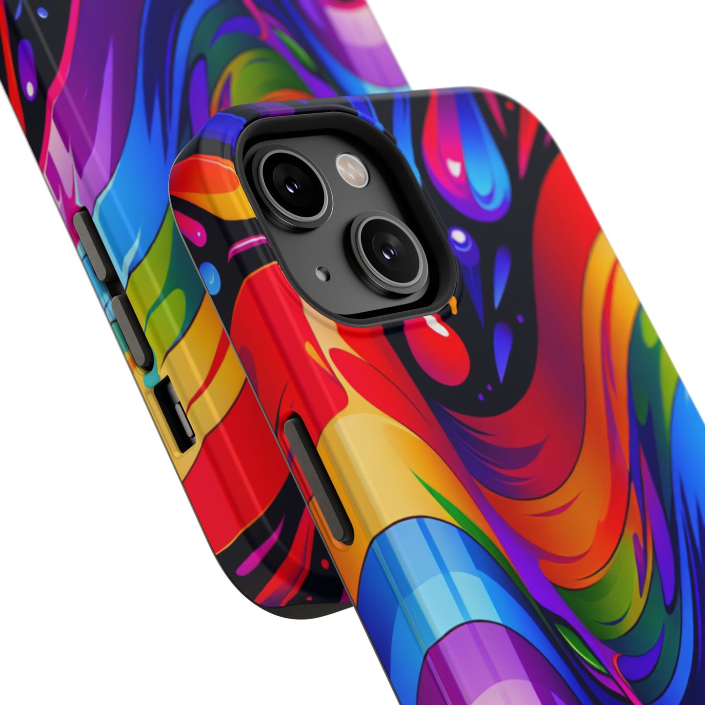 Rainbow Impact-Resistant Phone Case