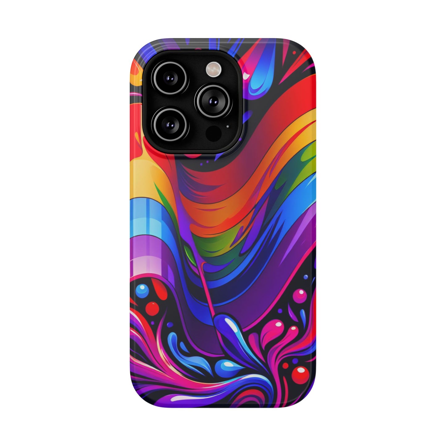 Rainbow Impact-Resistant Phone Case