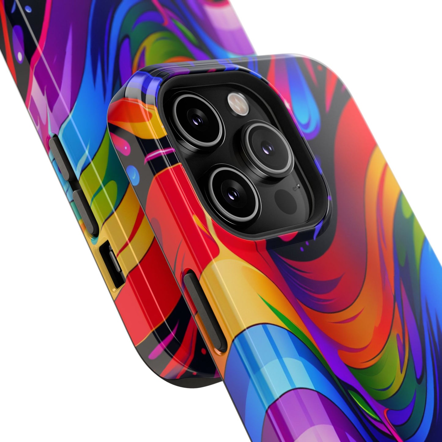 Rainbow Impact-Resistant Phone Case