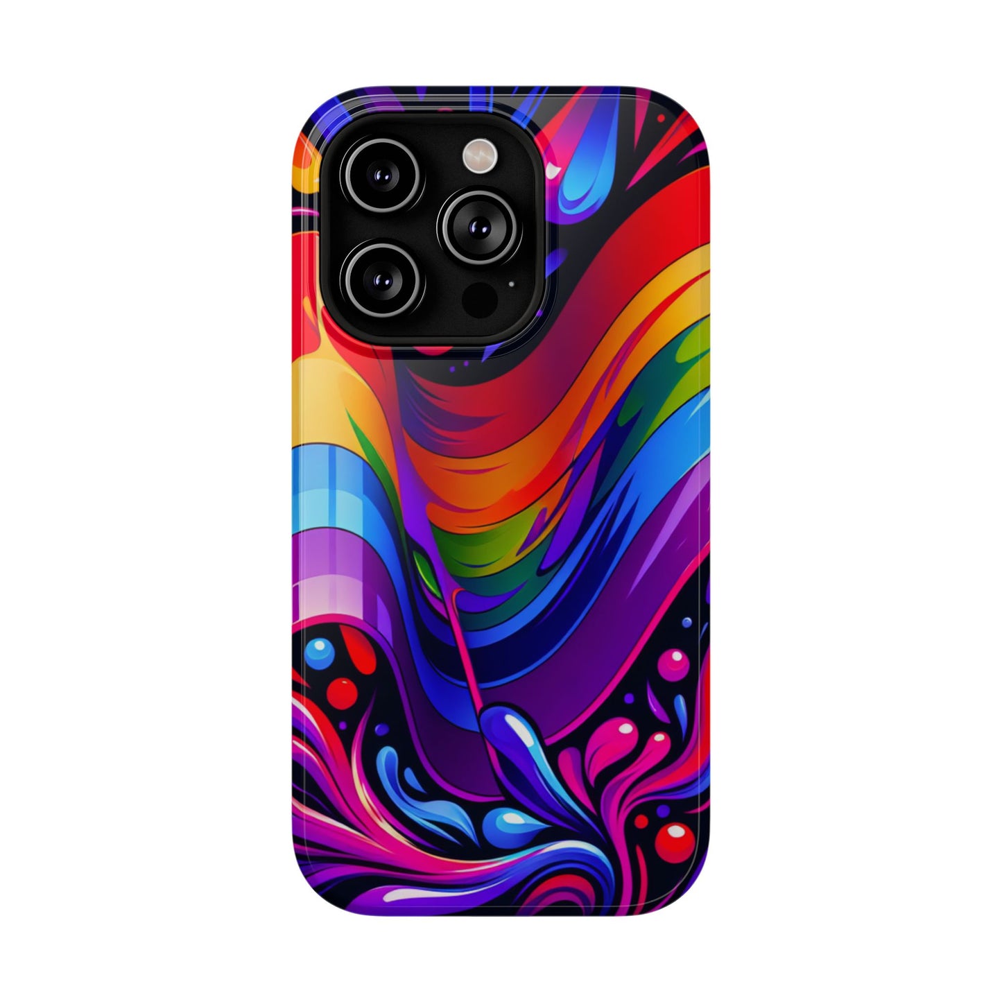 Rainbow Impact-Resistant Phone Case