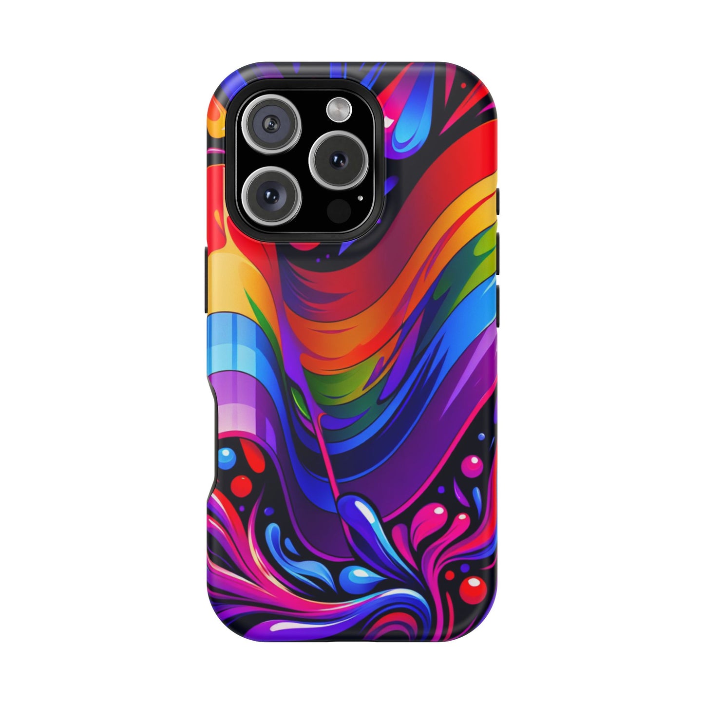 Rainbow Impact-Resistant Phone Case