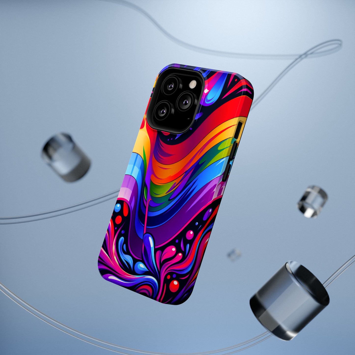 Rainbow Impact-Resistant Phone Case