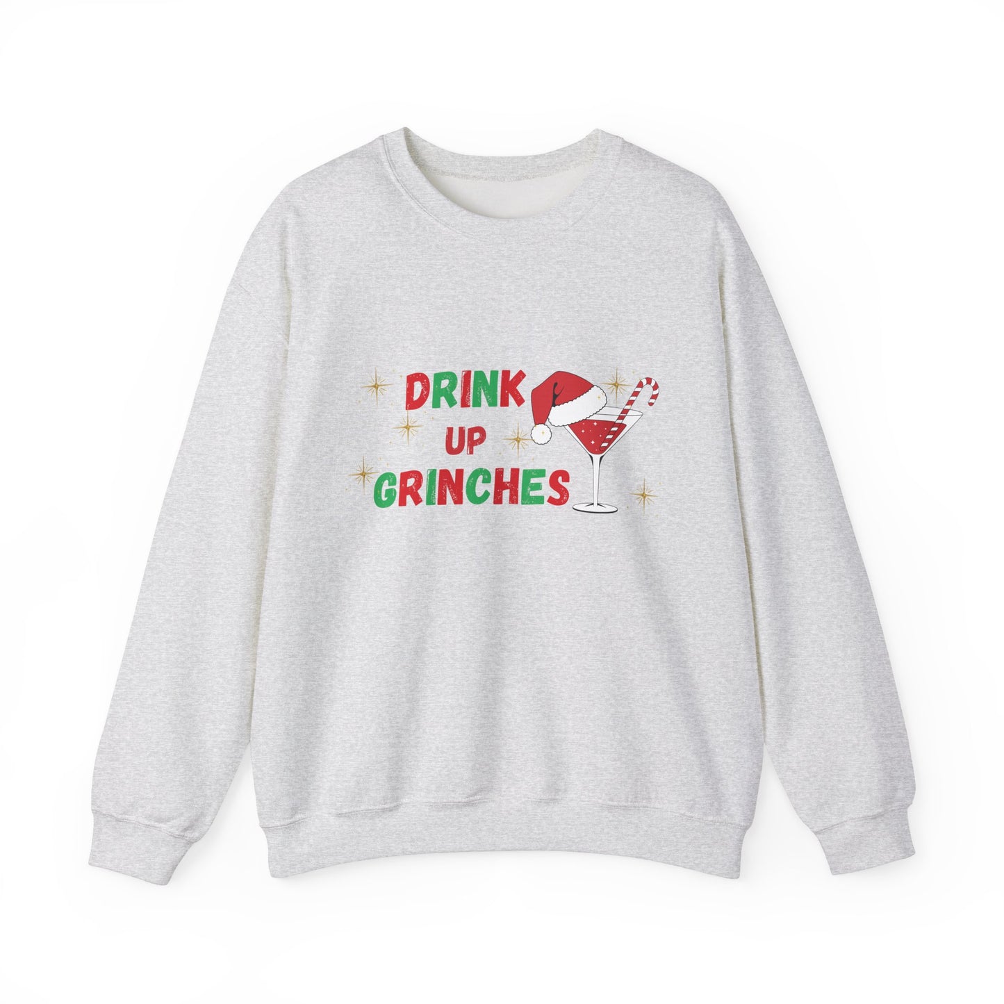 Drink Up Grinches Unisex Crewneck Sweatshirt