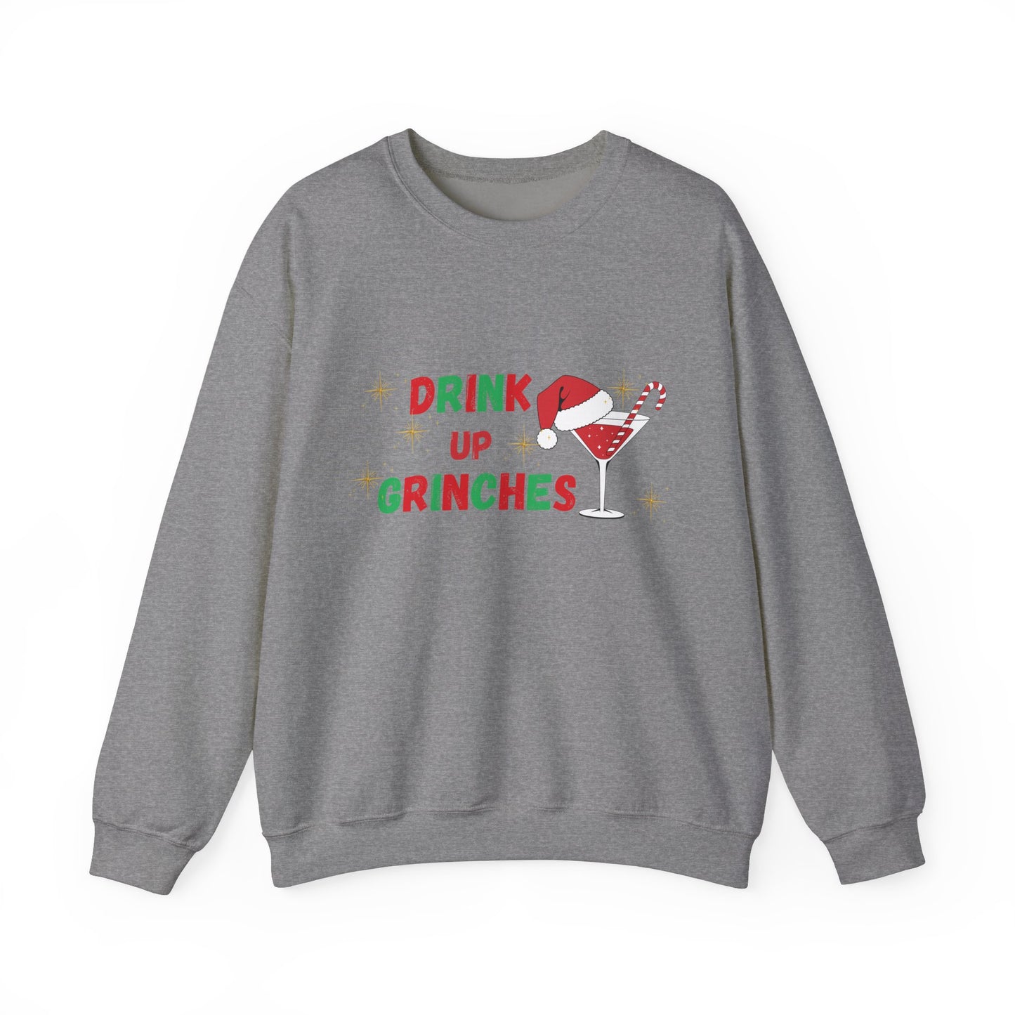 Drink Up Grinches Unisex Crewneck Sweatshirt