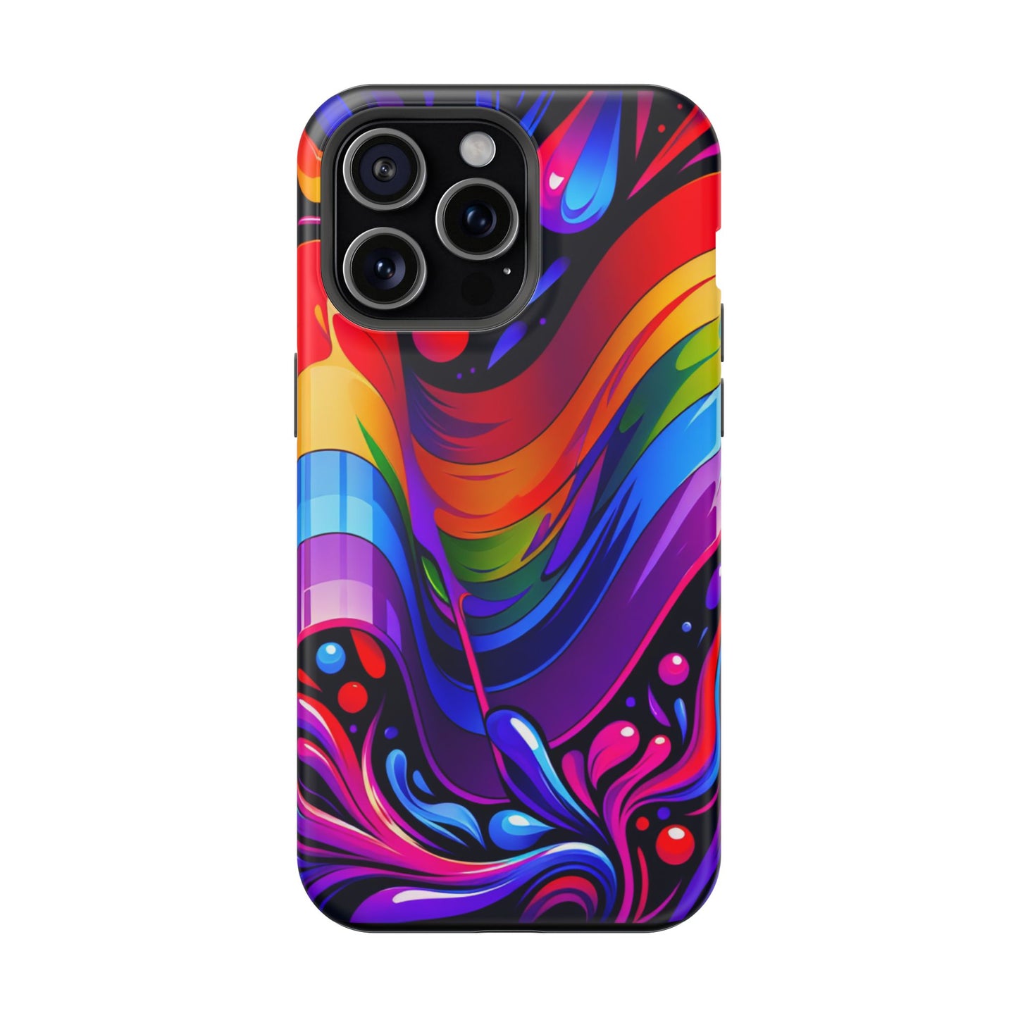 Rainbow Impact-Resistant Phone Case