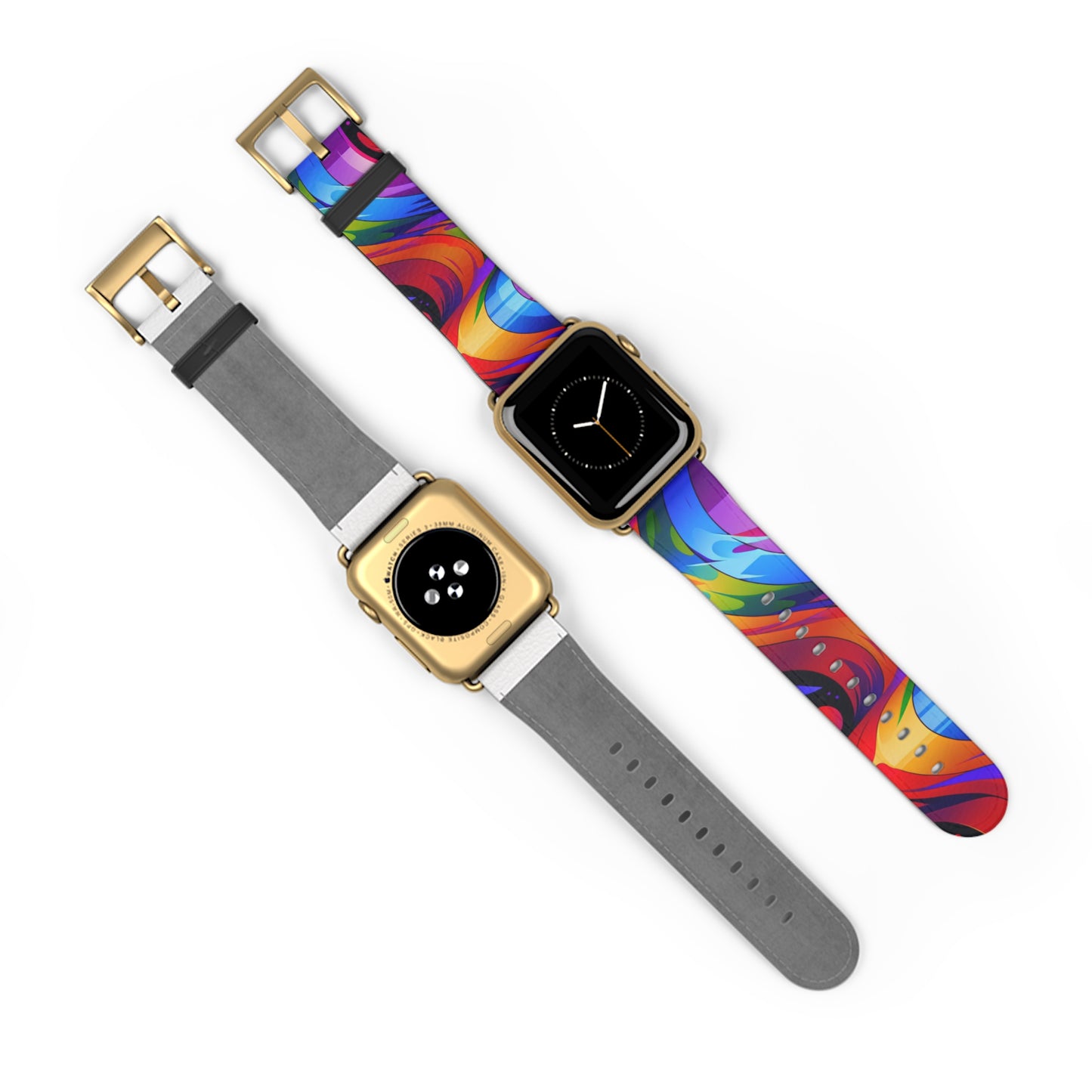 Colorful Rainbow Apple Watch Band