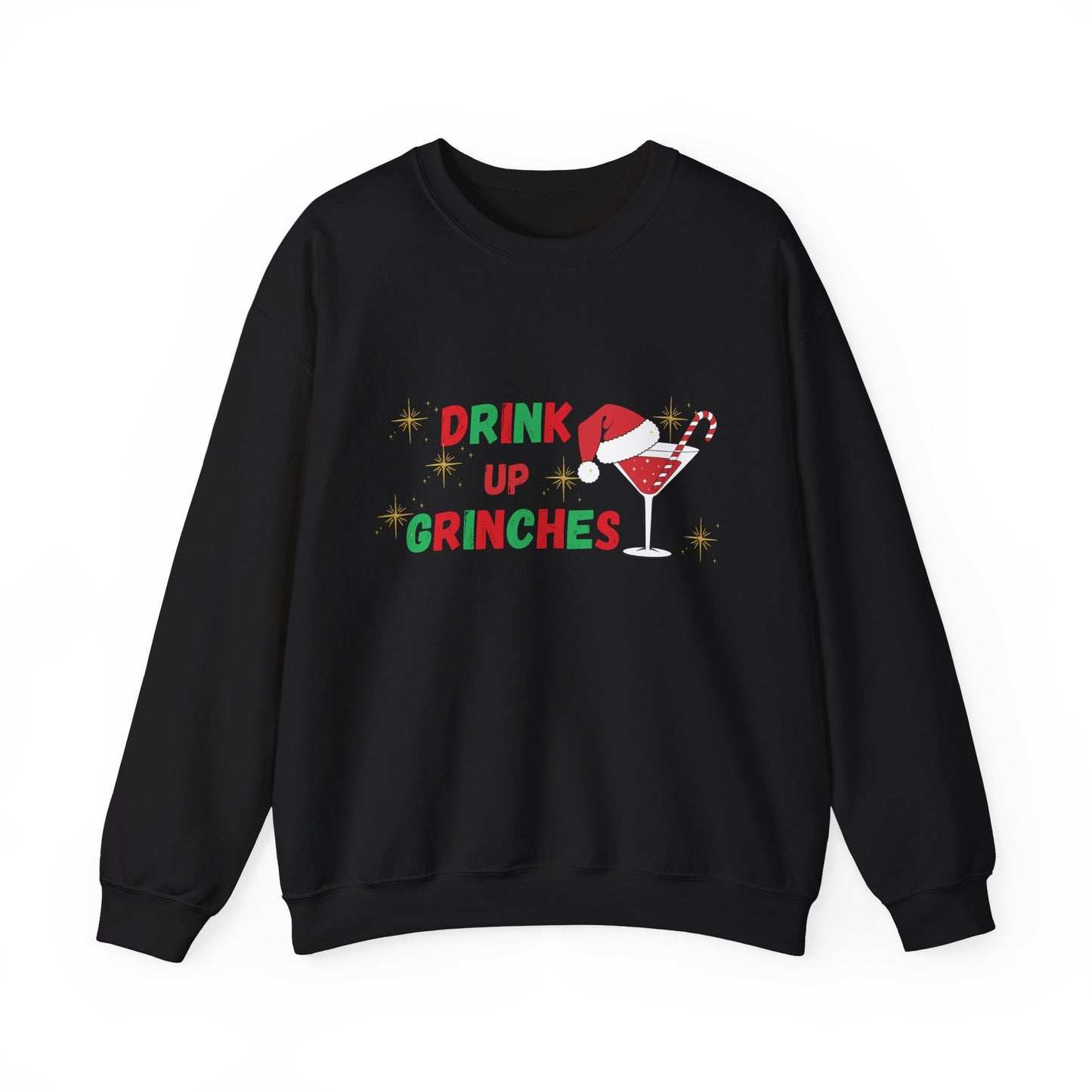 Drink Up Grinches Unisex Crewneck Sweatshirt