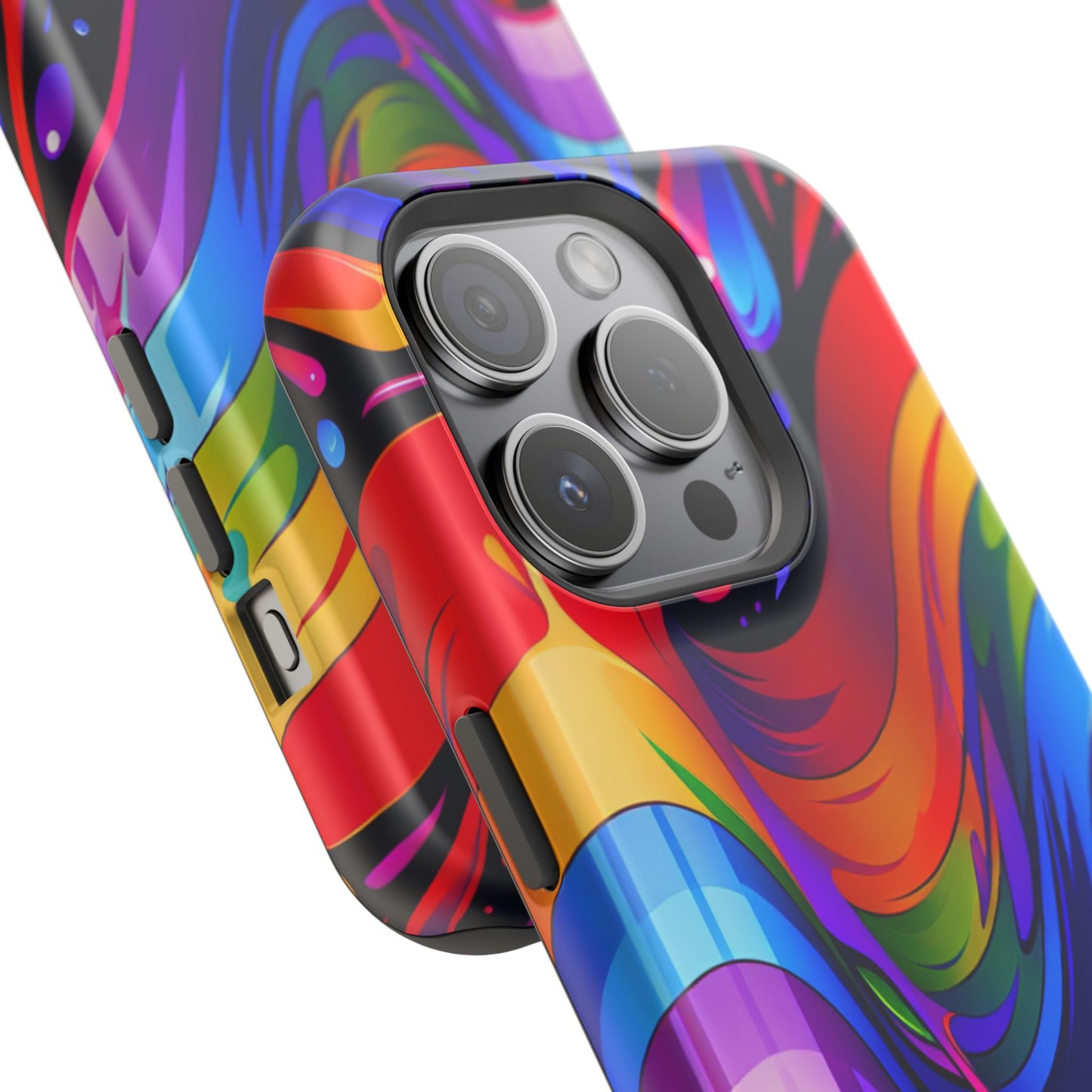 Rainbow Impact-Resistant Phone Case