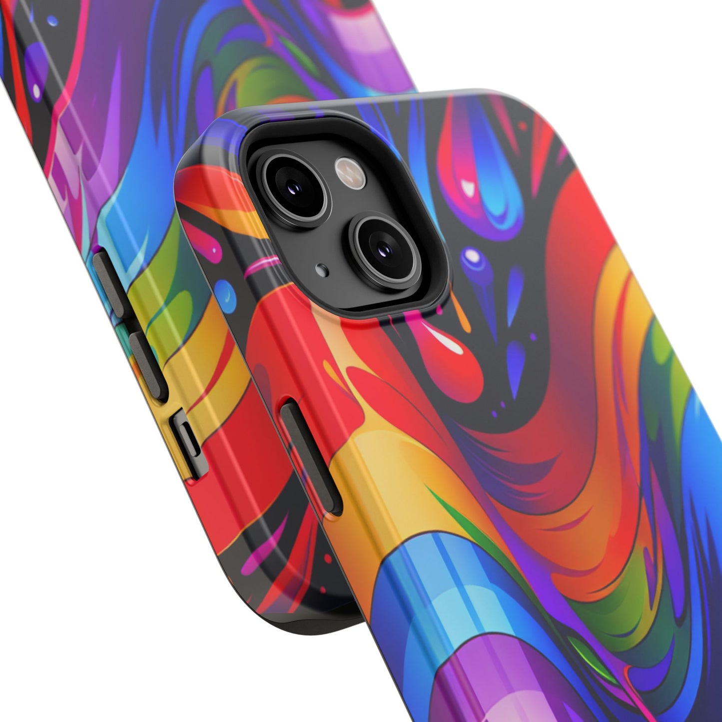 Rainbow Impact-Resistant Phone Case