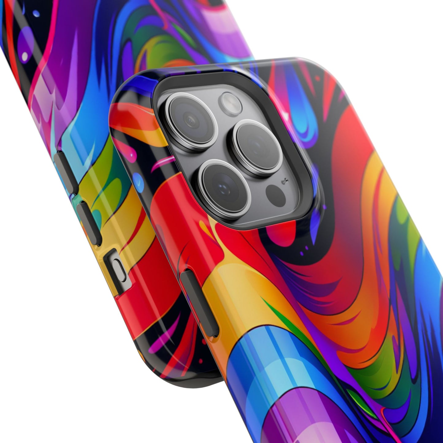 Rainbow Impact-Resistant Phone Case