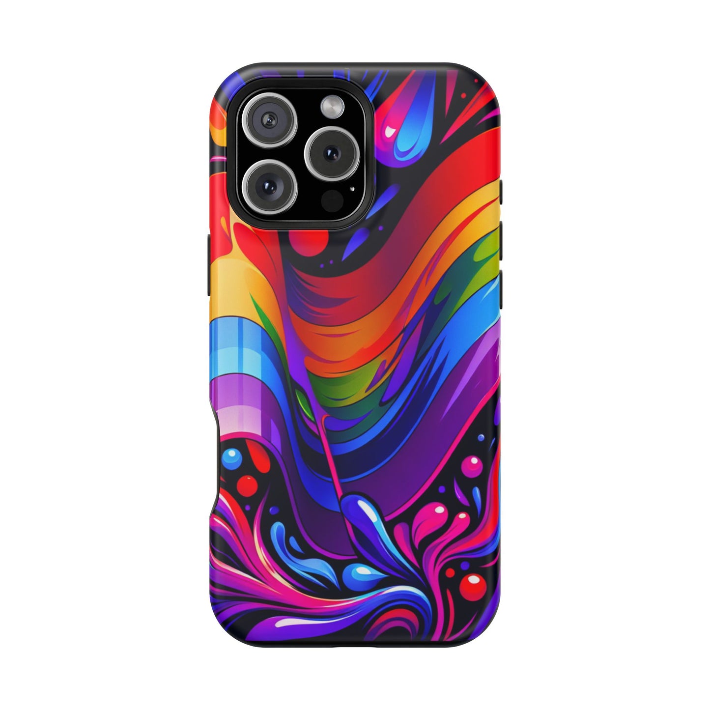 Rainbow Impact-Resistant Phone Case