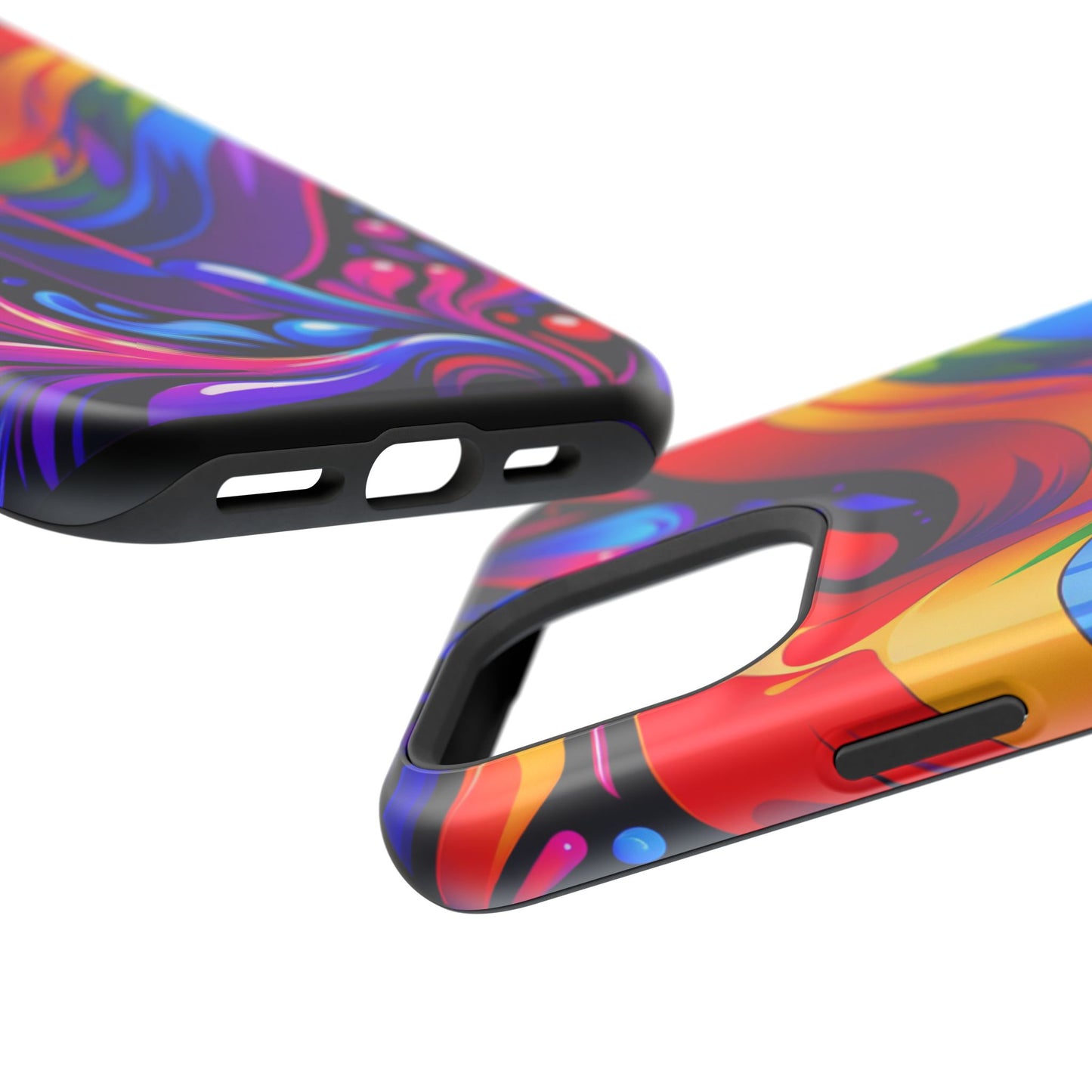 Rainbow Impact-Resistant Phone Case