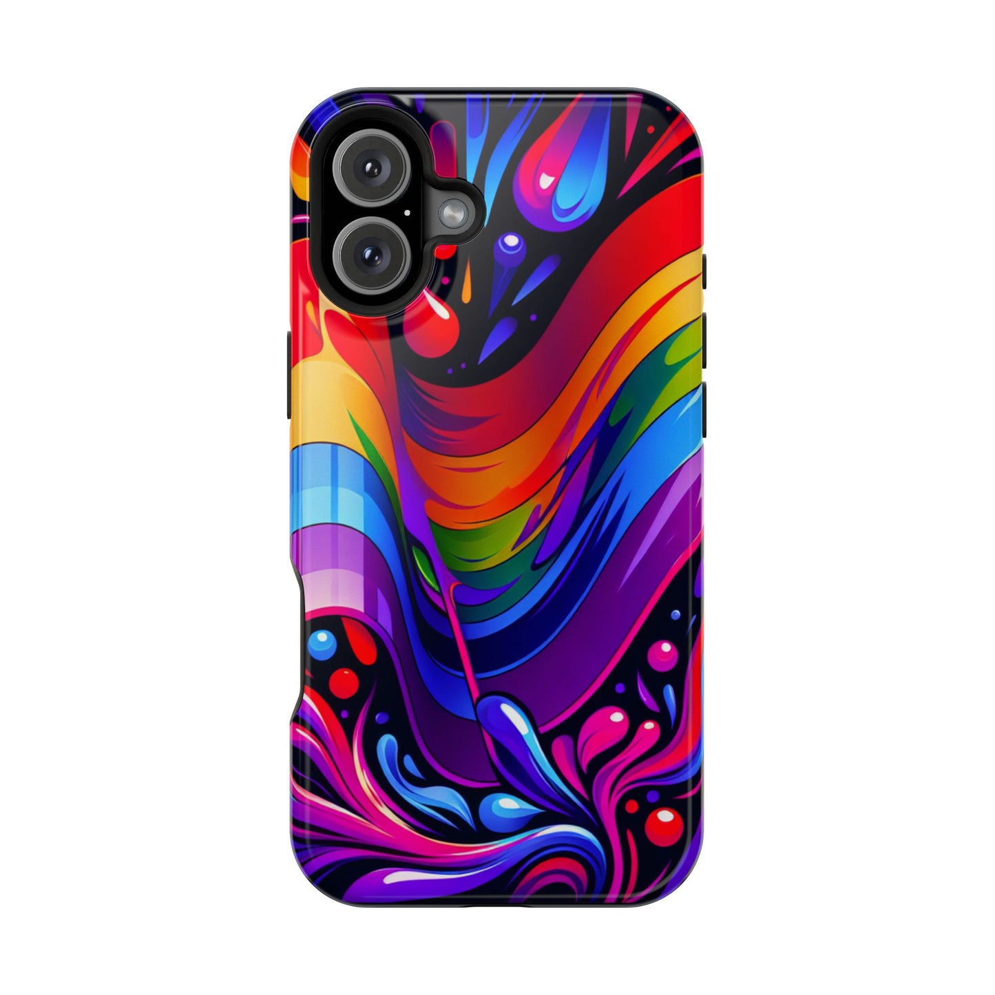 Rainbow Impact-Resistant Phone Case