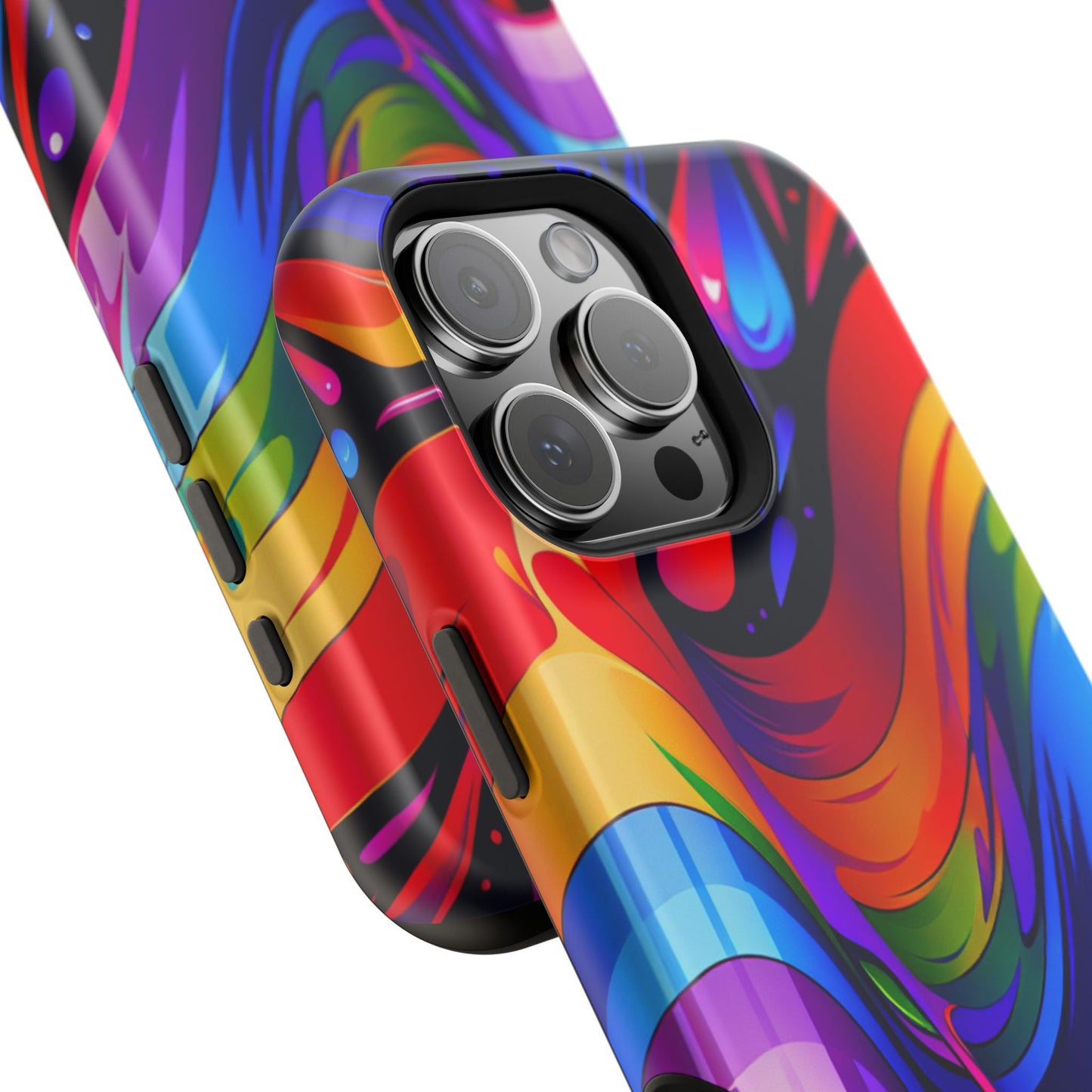 Rainbow Impact-Resistant Phone Case