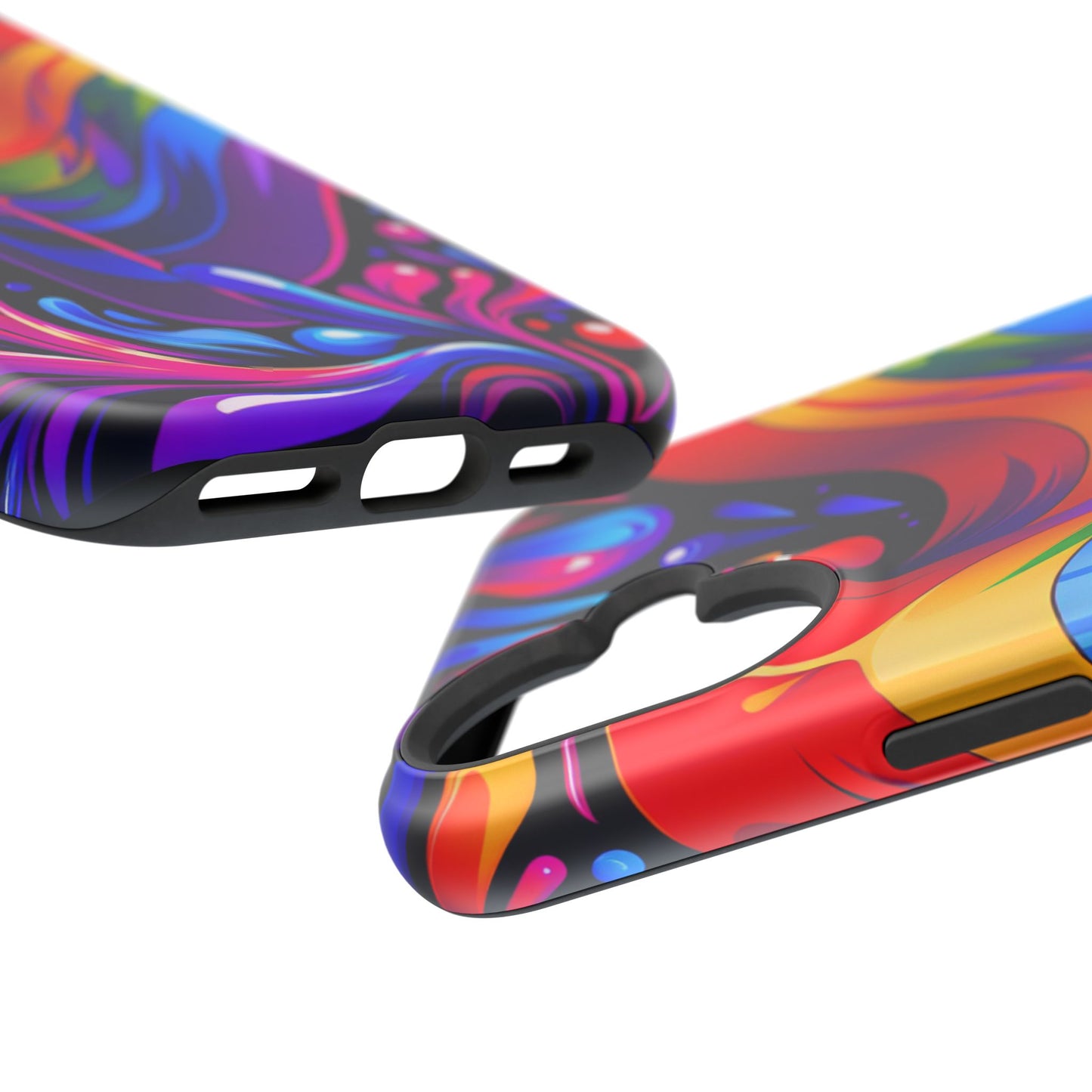 Rainbow Impact-Resistant Phone Case