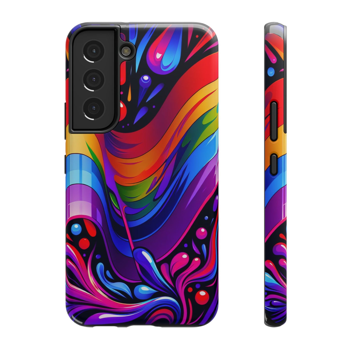 Rainbow Impact-Resistant Phone Case